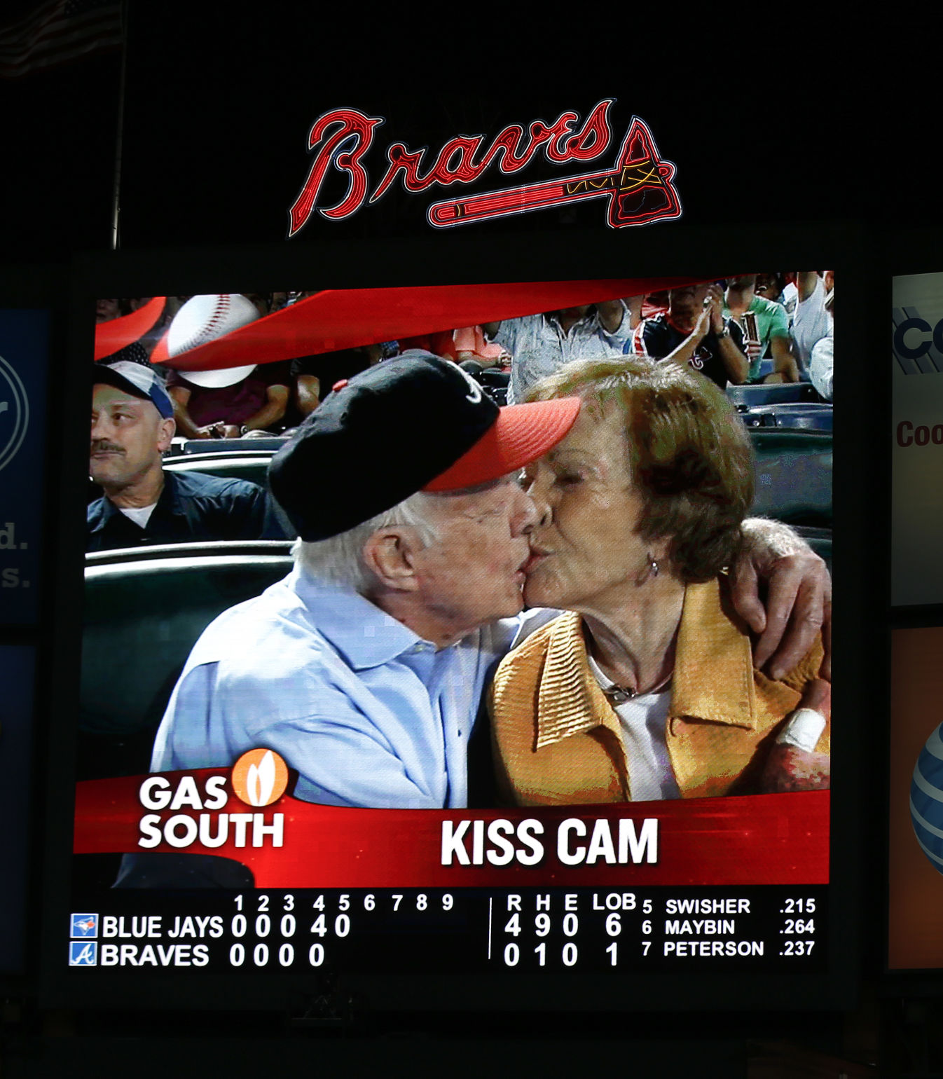 Jimmy and Rosalynn Carter, 2015